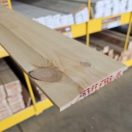 Rebated Redwood Shiplap Cladding 19x125mm (14x112 cover)