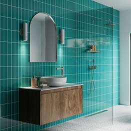 Vertical Tile - Teal