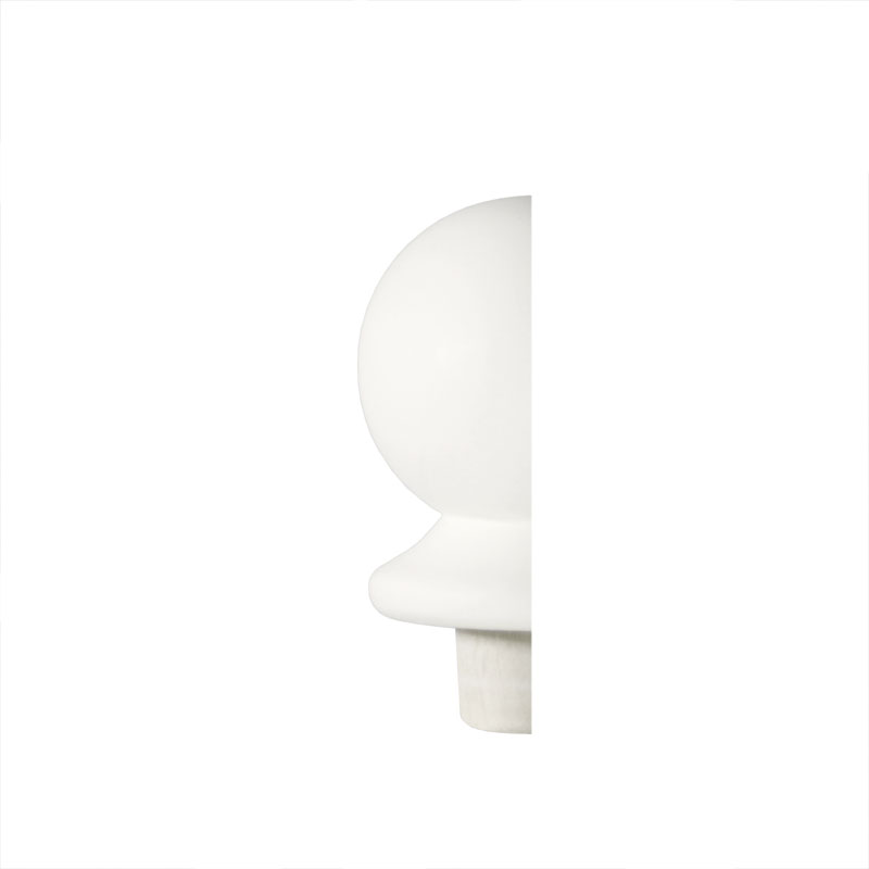 Ball Half Newel Cap NC2/90WHALF