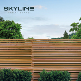 Skyline Canadian Red Cedar Slats