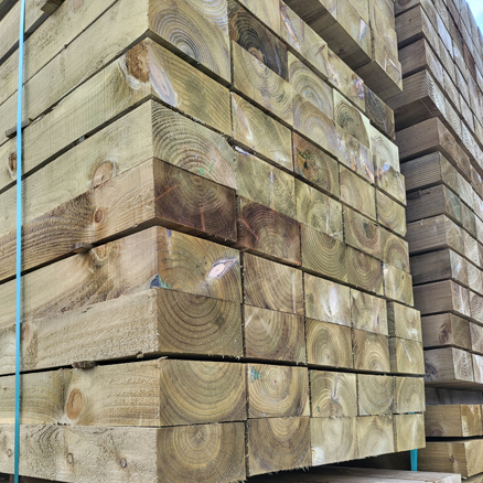 Treated Softwood Sleepers 100x200 1