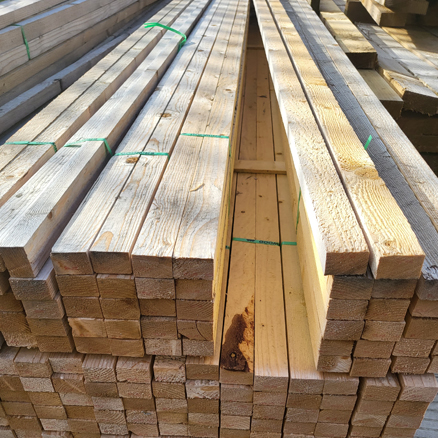 Treated Tile Battens BS5534 PEFC 25x38