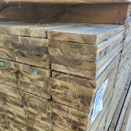 Treated Ungraded Sawn FSC/PEFC