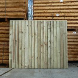 Treated Vertilap Fence Panels (Tanalized & Framed All Round)