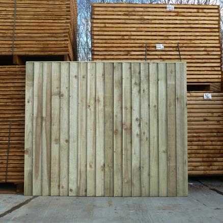 Treated Vertilap Fence Panels (Tanalized & Framed All Round)