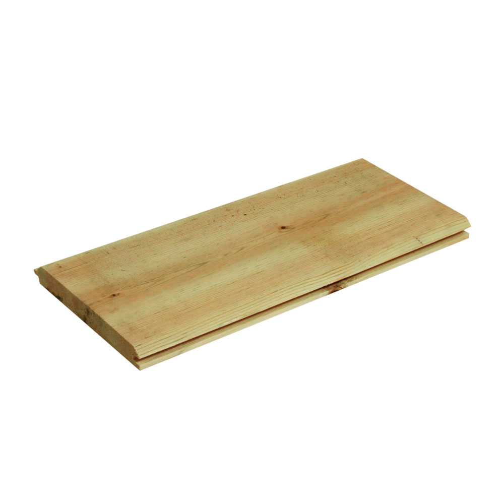 Treated Redwood PTGV Matchboard 19x125mm (14x112 cover)