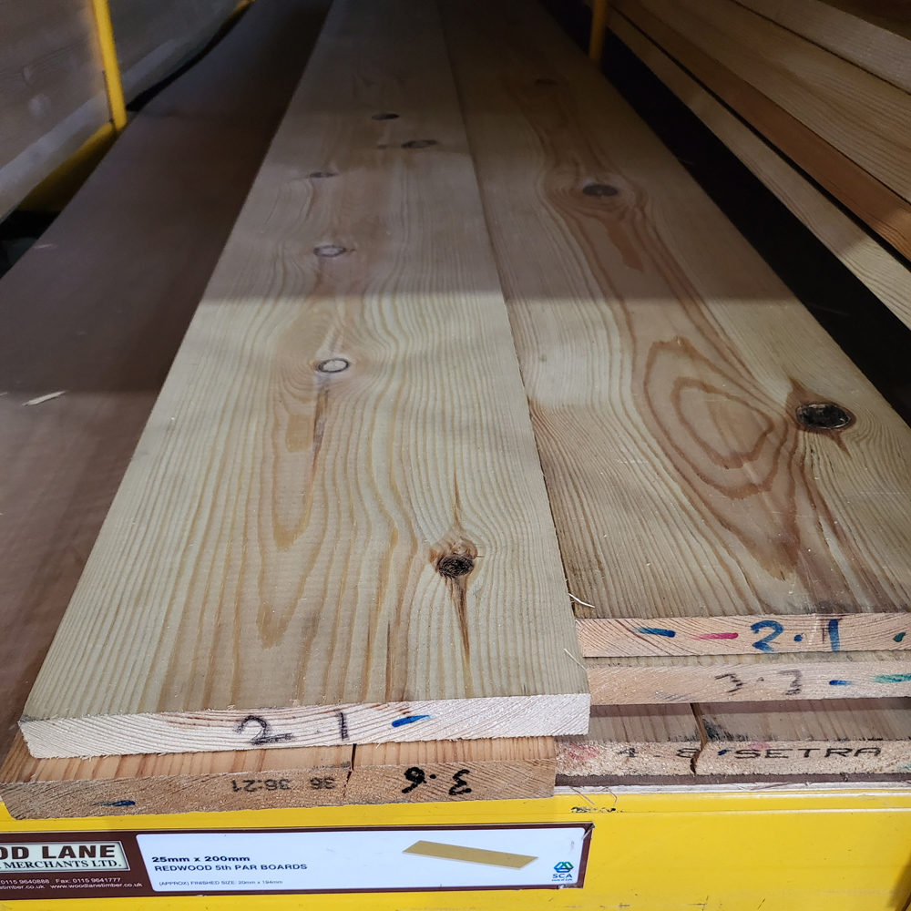 5 th Scandinavian Redwood PAR (PSE) FSC 25x200 (20x195f)