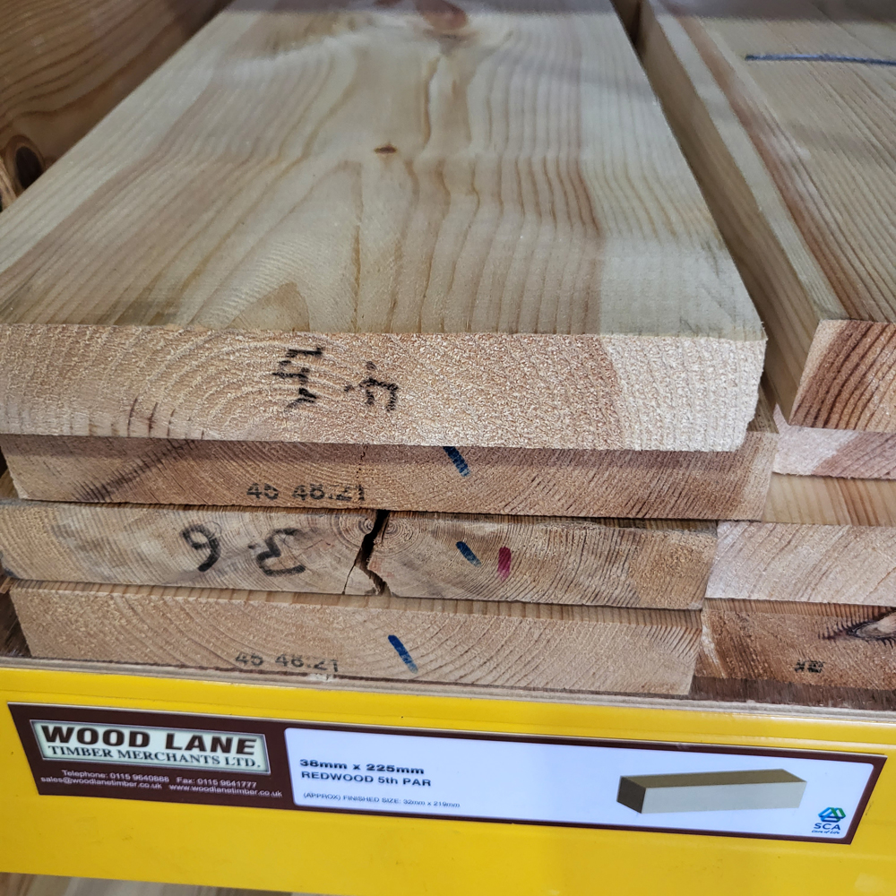 5 th Scandinavian Redwood PAR (PSE) FSC 38x225 (32x220f)