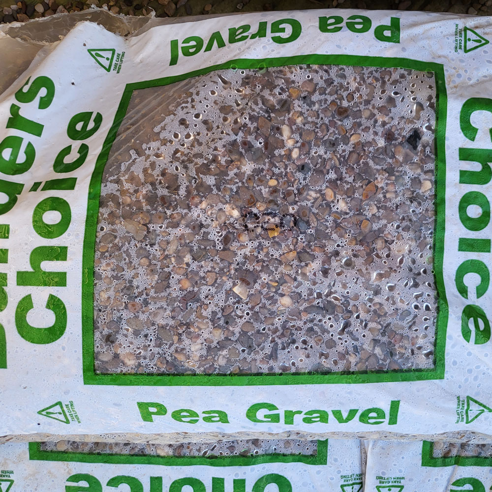 10mm Clean Pea Gravel