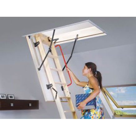 Fakro LWK Loft Ladder & Door 1110x500mm Media 2