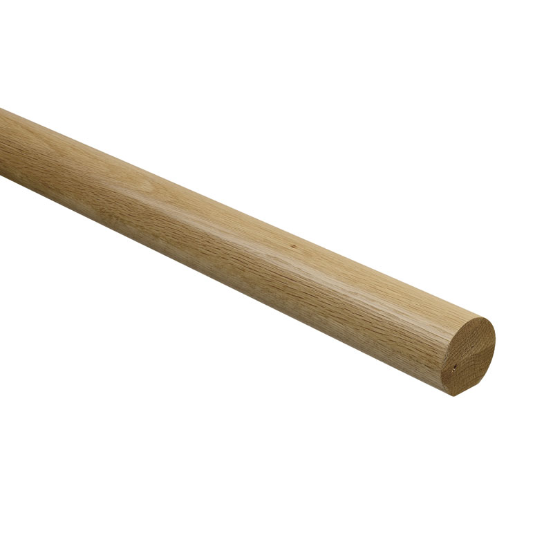 Fusion Oak 54mm Diameter Round Handrail RHR3600WO